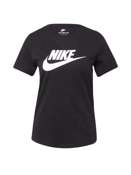 Nike Sportswear Tričko Essential černá bílá