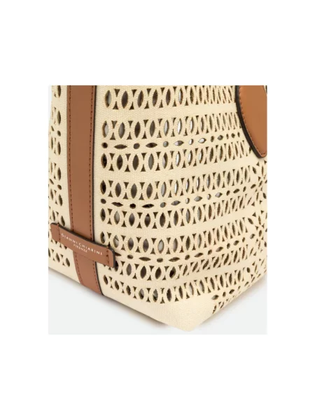 Torebka crossbody Gianni Chiarini beżowa