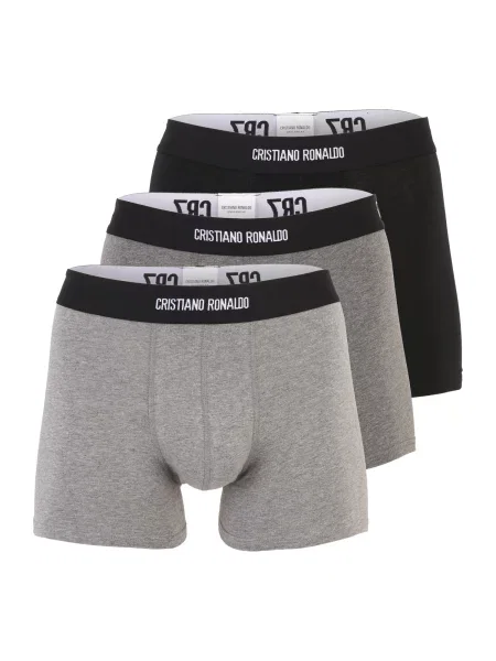 - Cristiano Ronaldo Boksarice siva / črna bela