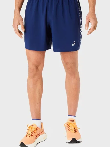 Короткі спортивні шорти Asics сині
