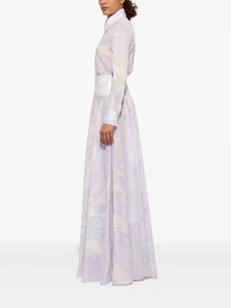 Cămașă Pucci cu imagine violet