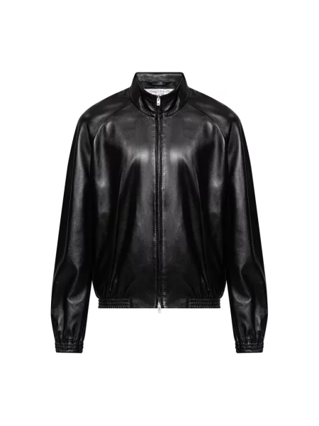 Kurtka skórzana Acne Studios czarna