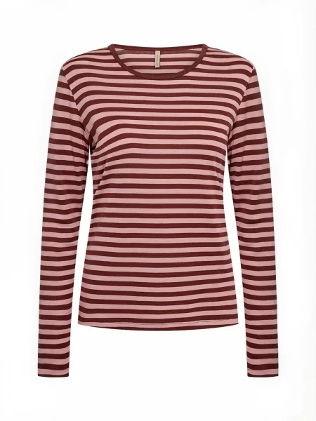 Soyaconcept Tricou SC-HELLE maro