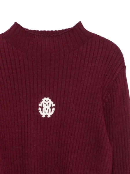 Sweter dziecięcy Roberto Cavalli czerwony