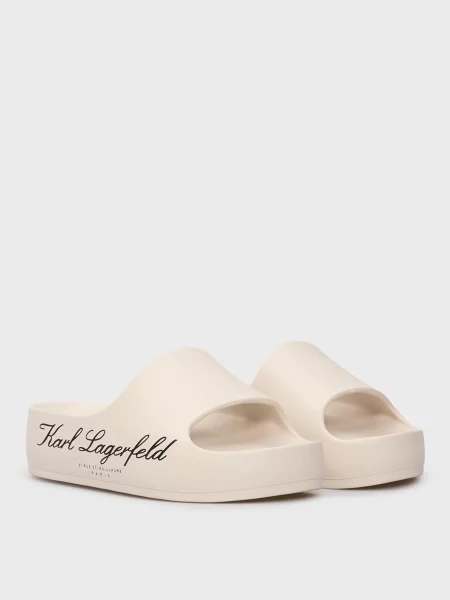 Шлепанцы Karl Lagerfeld белые
