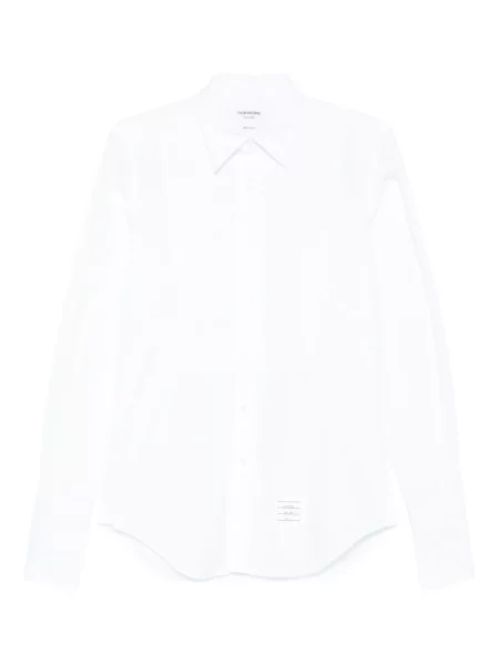 Pruhovaná košile Thom Browne bílá