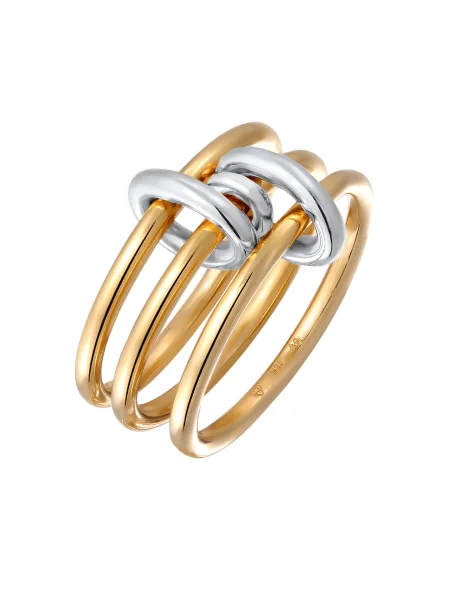 ELLI Prstan / srebrna zlata