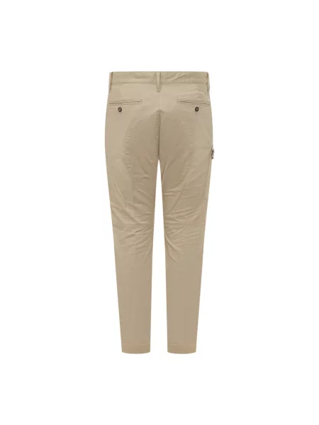 Spodnie cargo Dsquared2 beżowe