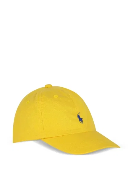 Czapka z daszkiem dziecięca Polo Ralph Lauren żółta