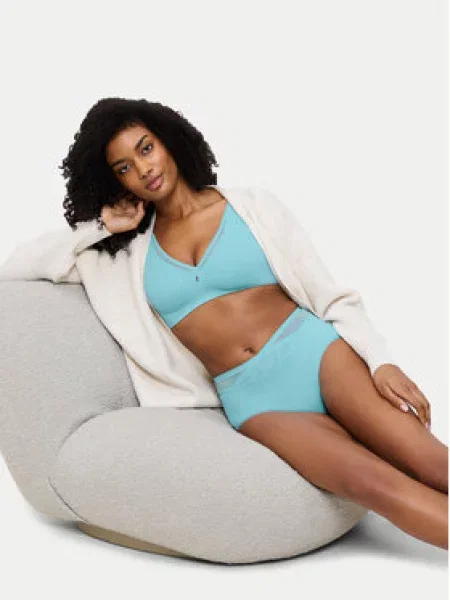 Triumph Klasické kalhotky s vysokým pasem True Shape Sensation modrá