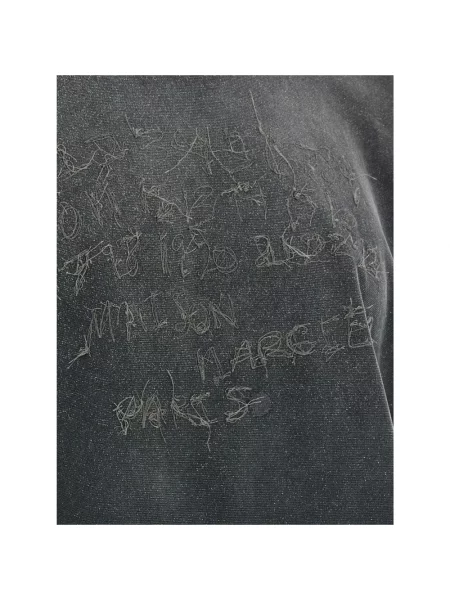 Bluza z kapturem Maison Margiela z kapturem czarna