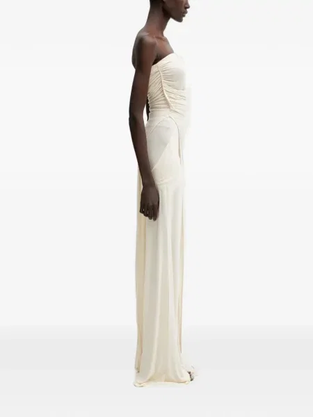 Τοπ Rick Owens Lilies με βολάν στράπλες