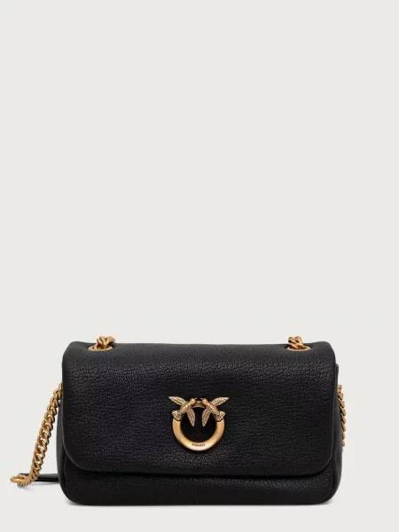 Colier Pinko din piele negru
