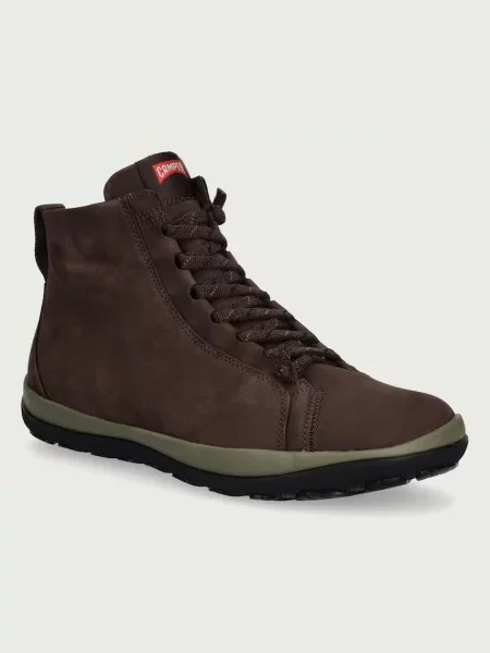 Botine Camper din nubuc maro
