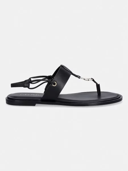 Calvin Klein De piele sandale Filomena negru
