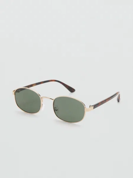 MANGO Ochelari de soare TELENDOS / auriu maro