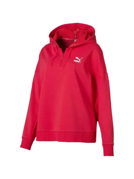 Hanorac cu glugă Puma roșu