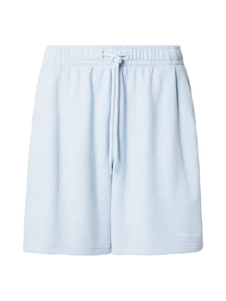 Abercrombie & Fitch Pantaloni deschis albastru