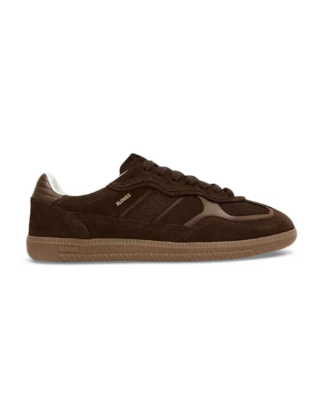 Sneakersy Alohas zamszowe brązowe