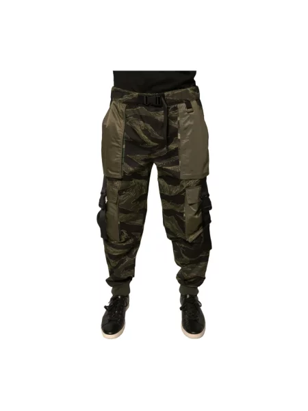 Spodnie cargo Dolce And Gabbana zielone