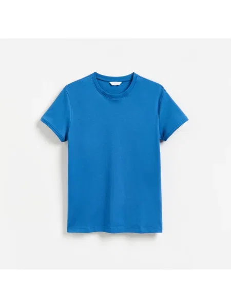 Reserved tričko slim fit modrá