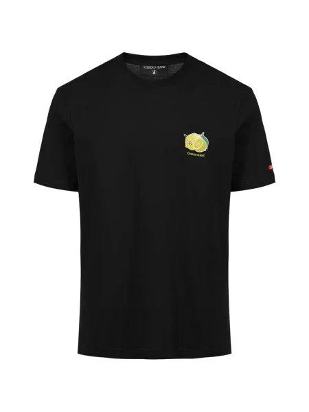 Tricou Iceberg cu imagine negru