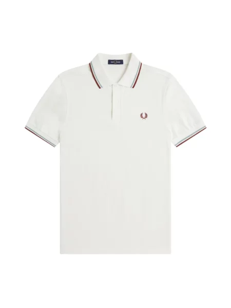 T-shirt FRED PERRY Twin Tipped Fred Perry Shirt White XL biała