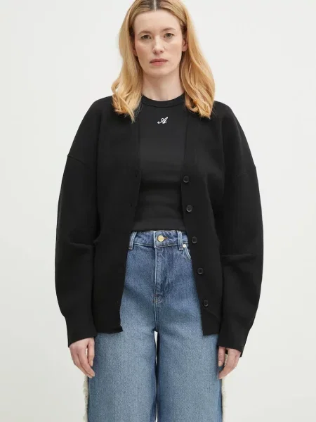 Axel Arigato cardigan din amestec de lana Beau Cardigan femei negru