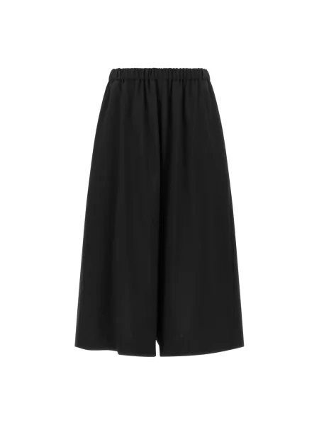Kuloty Comme Des Garcons wełniane czarne