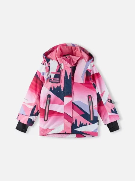 Дитячий Аутдор та гірськолижна куртка REIMA Kiiruna рожевий