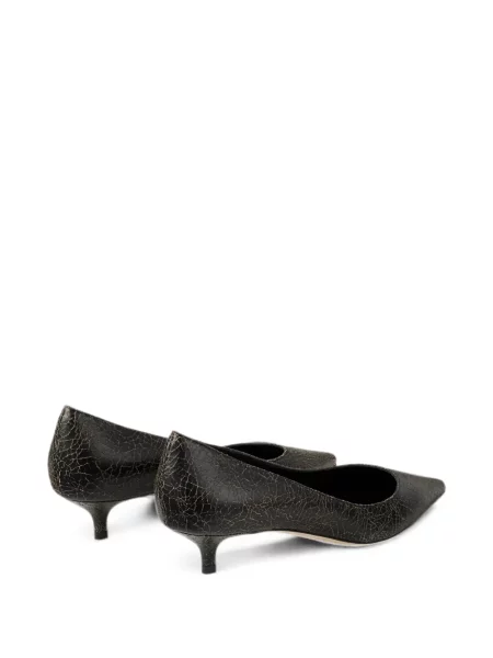 Pantofi cu toc Jimmy Choo din piele negru