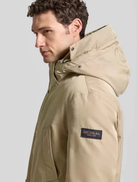 Parka z kapturem i z patką Mcneal