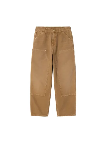 Jeansy Carhartt Wip brązowe