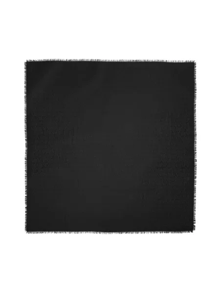 Szal Saint Laurent wełniana czarna