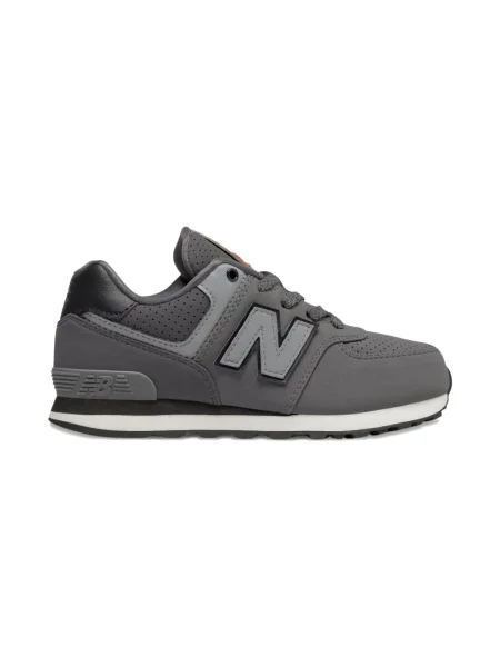 Sneakerși New Balance 574 cu autograf albastru