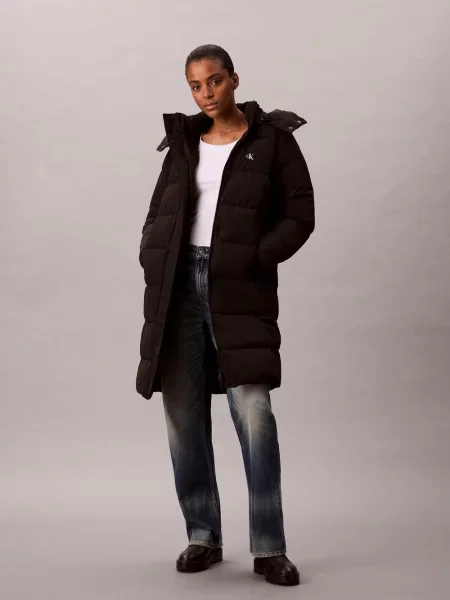 Jacket Calvin Klein Jeans Monologo Non-Down Jacket Black S czarne