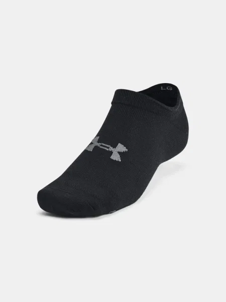 Șosete Under Armour Essential No Show Black XL negru