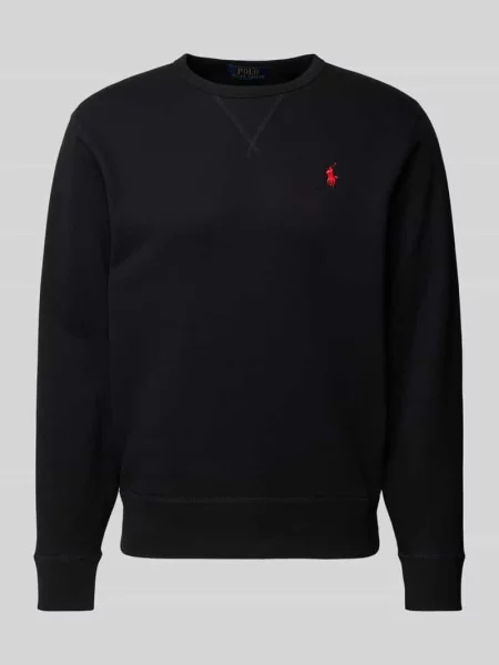 Bluza z wyhaftowanym logo Polo Ralph Lauren czarna