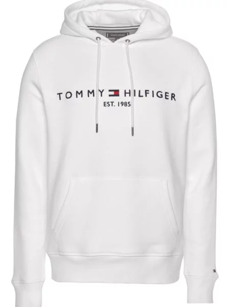 TOMMY HILFIGER Majica mornarska / rdeča bela