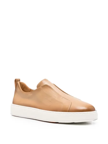 Chiloți Santoni din piele slip-on