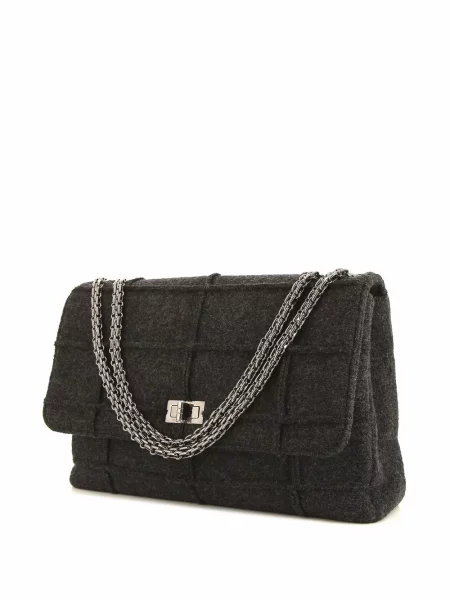 Kabelka Chanel Pre-owned šedá