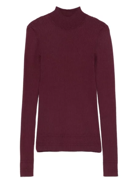 Pleteni top Twinset crvena