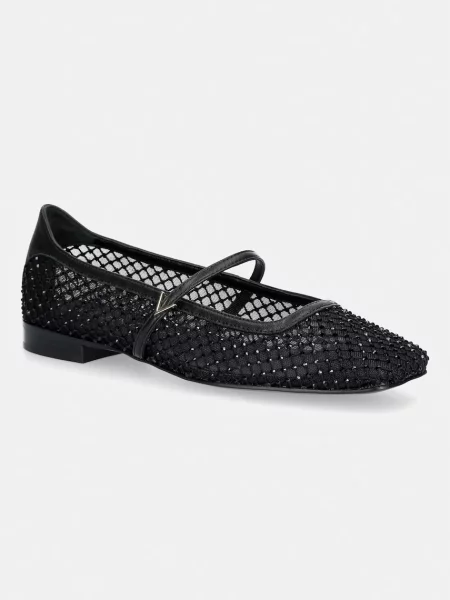 Valentino balerini CRYSTAL negru