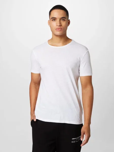AllSaints Tricou amestacat alb