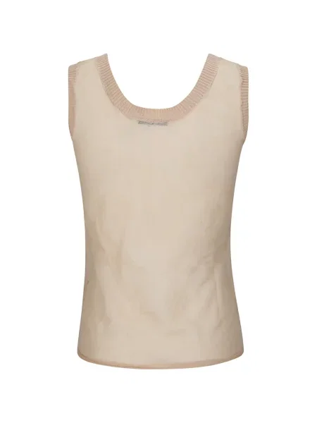 Top Paloma Wool de lână roz