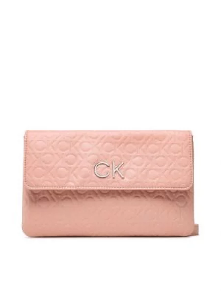 Pisemska torbica Calvin Klein roza