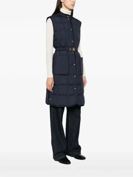 Matlasat vestă Moncler albastru