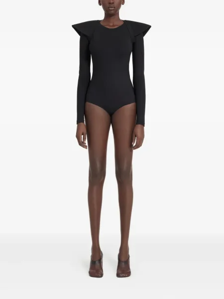 Fular Mm6 Maison Margiela negru