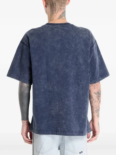 Dlouhé běžecké boty Adidas Terrex s krátkými rukávy s výstřihem do v černé