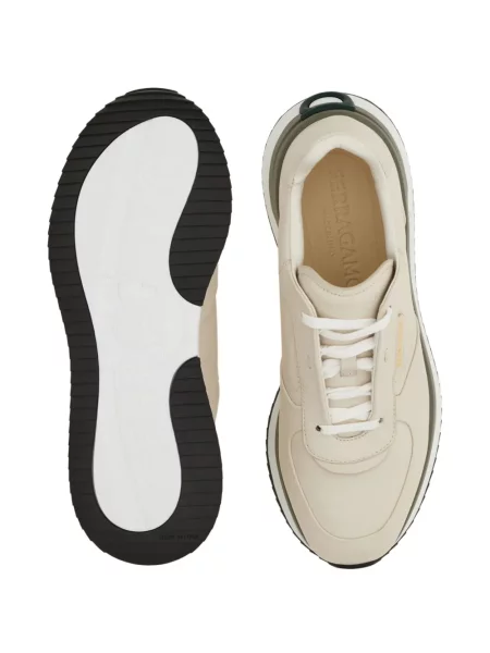 Sneakerși Ferragamo alb